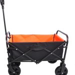 Mini Folding Wagon Garden Shopping Beach Cart